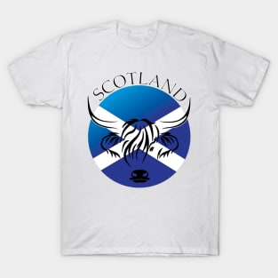 Scotland and a Coo T-Shirt